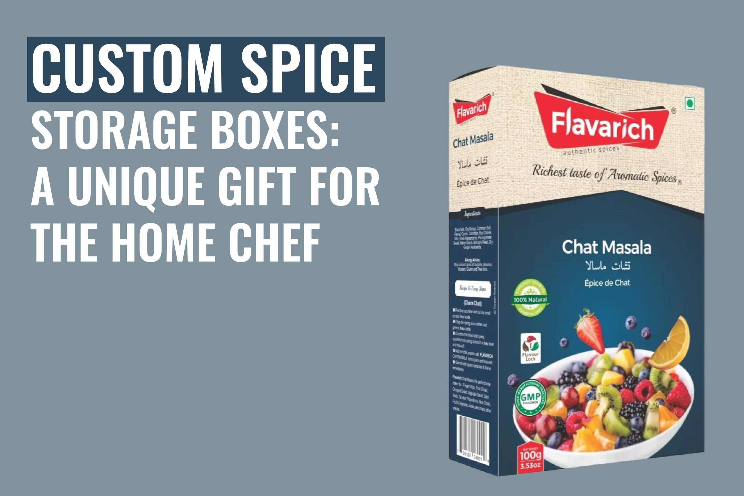 Spice boxes