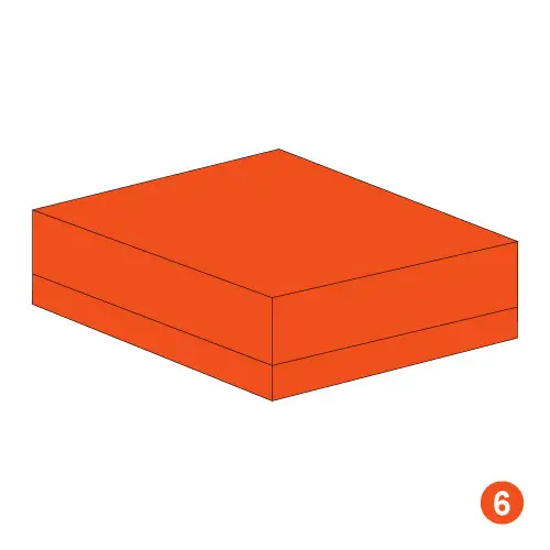 2 PIECE SIMPLEX WITH SHALLOW LID